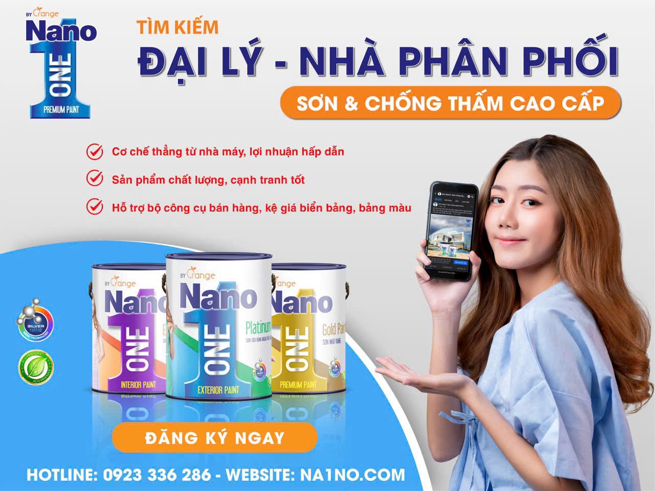 Mở Đại Lý Sơn NA1NO 